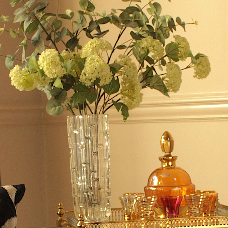 Pretty Belgian Amber Decanter & shot Glasses by Arlecchino RB