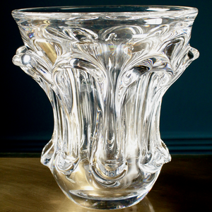 Large Crystal VSL Freeform Vase
