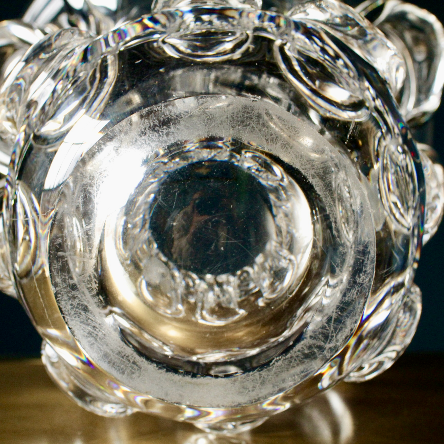 Large Crystal VSL Freeform Vase