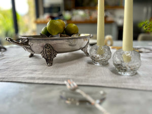 Silver Trio of Decorative Serving Dishes