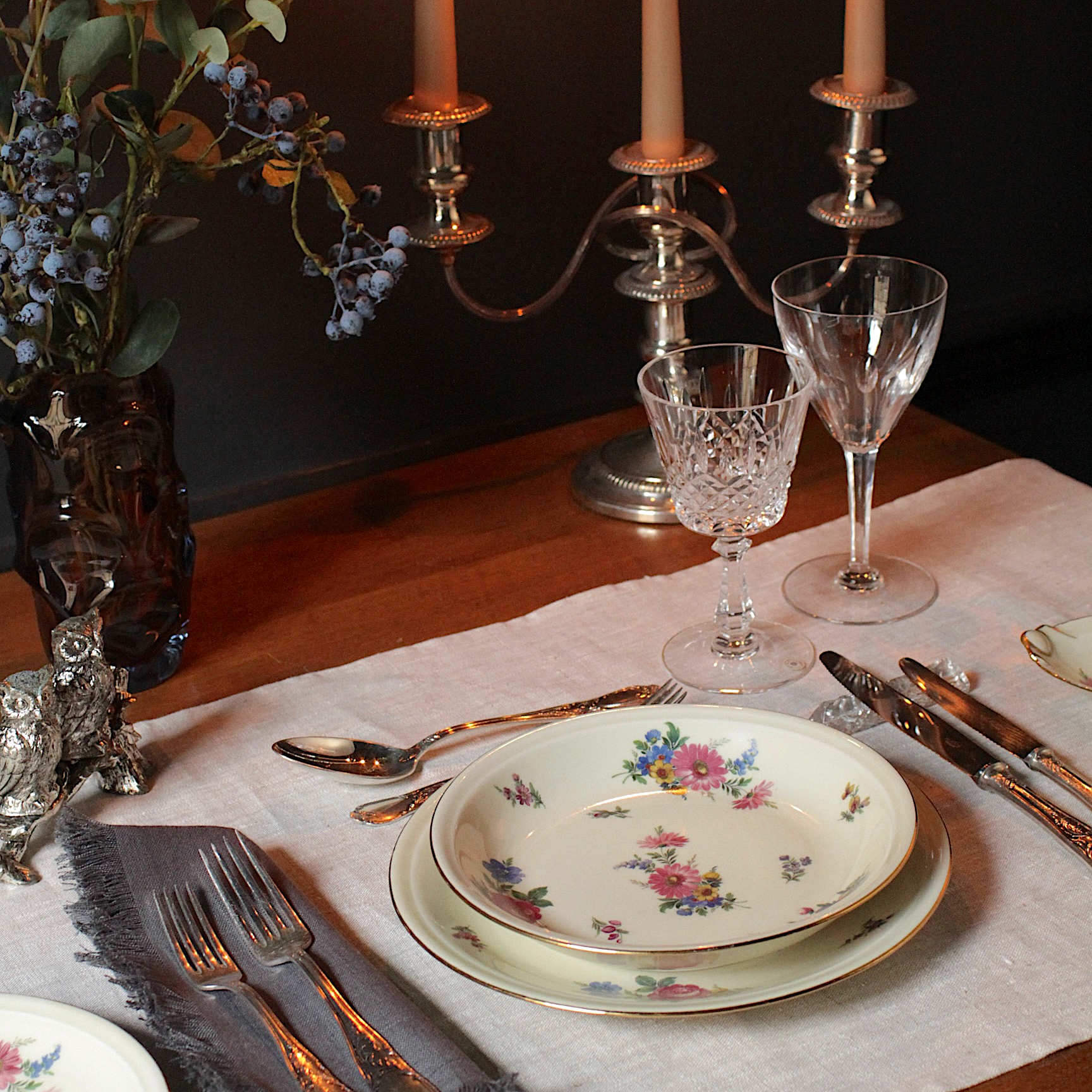 Gorgeous Dinner Service by French maker 'Royal Limoges'