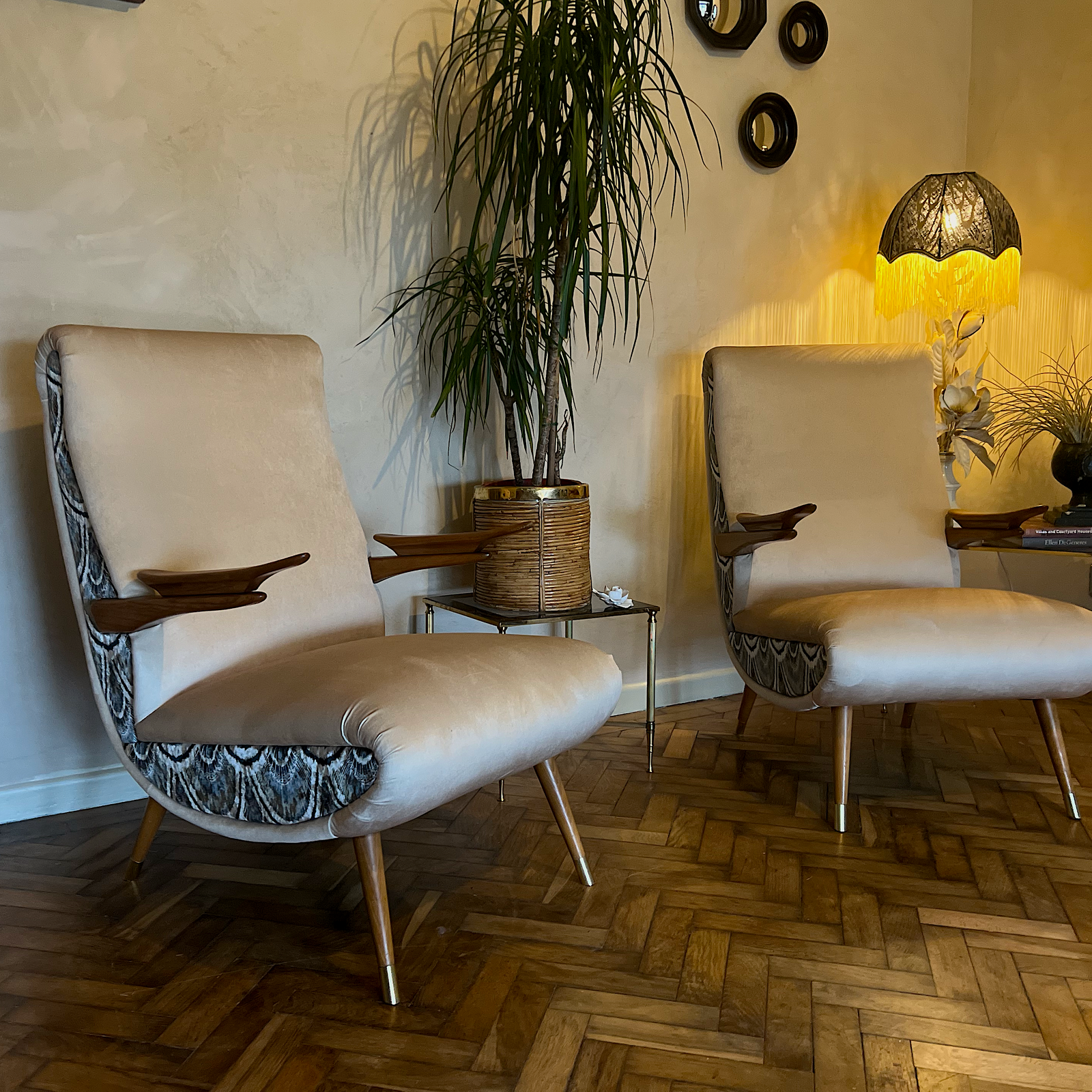 Mid Century European 1950's Armchair