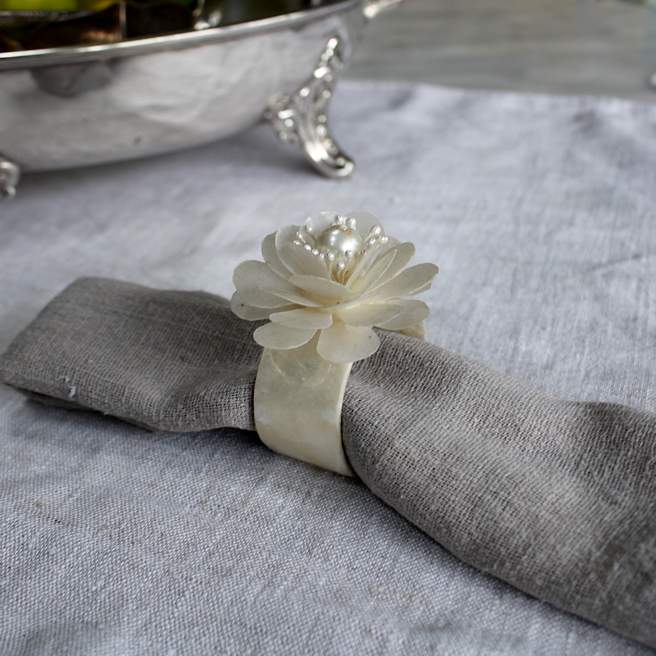 Beautiful Shell Napkin Rings