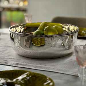 Silver Plated Large Salad Bowls