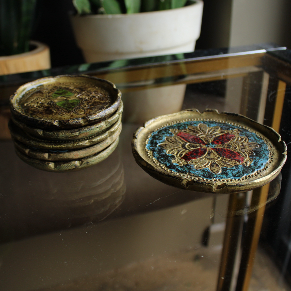 Drinks Coasters Venetian Style